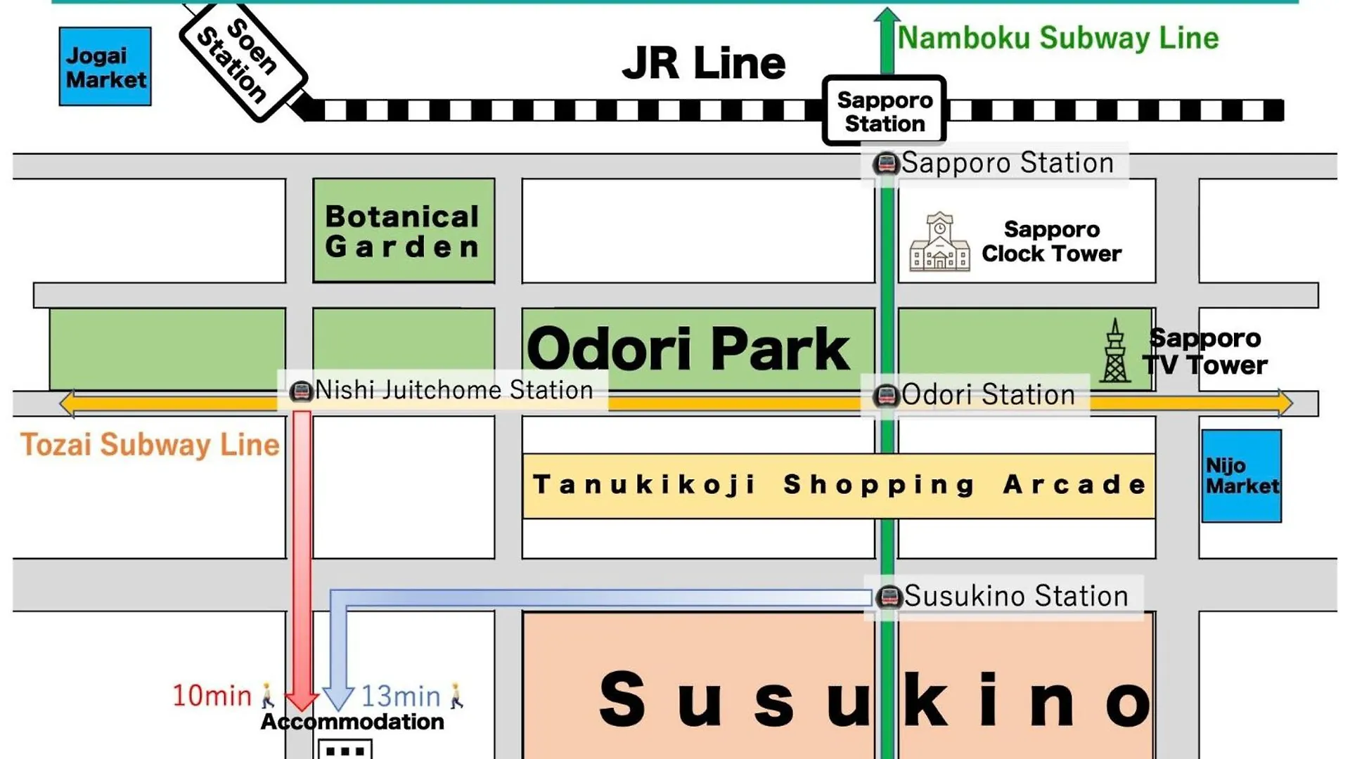 Apartment Endless Mitsui Minami 5Jo II - Vacation Stay 18388 Sapporo